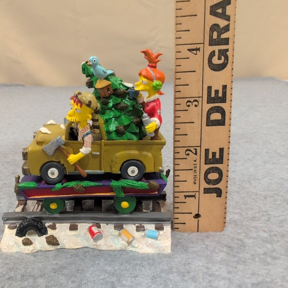 The Simpsons Christmas Express Yee-Haw It's Christmas Cletus Figurine 0941 2005 - Picture 2 of 6